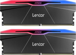 Pamięć Lexar Ares RGB Gen2, DDR5, 48 GB, 7600MHz, CL38 (LD5U24G76C38BR-RGD)