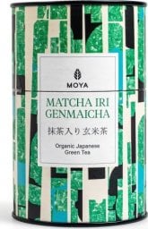 HERBATA ZIELONA MATCHA IRI GENMAICHA JAPOŃSKA BIO 60 g - MOYA MATCHA