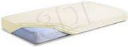Matex Prześcieradło frotte z gumą 90/100x190/200 PREMIUM Ecru - TPFPG90-02