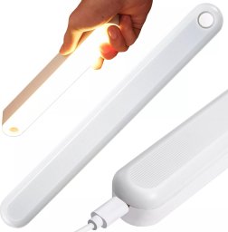 Lampka nocna Alogy Sensor Lamp z czujnikiem ruchu 25cm lampa szafkowa biurkowa na magnes Biała