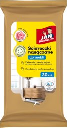 JAN Niezbędny JAN NIEZBĘDNY Ściereczki nasączane do mebli 3w1 1op.-30 sztuk