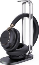 Yealink BH76 Plus + Charging Stand UC USB-C/A Zestaw słuchawkowy Bezprzewodowy Opaska na głowę Połączenia/muzyka USB Type-C / USB Type-A Bluetooth Podstawka do ładowania Czarny