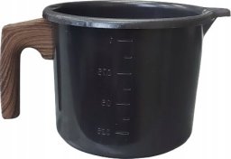 GARNEK DO MLEKA Z POWŁOKĄ NIEPRZYWIERAJĄCĄ DZIUBKIEM MIARKĄ 1.2L 12cm BRUNBESTE BB-2547