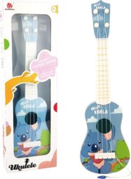 UKULELE GITARA DZIECIĘCA INSTRUMENT MUZYCZNY MIĘKKIE STRUNY MUZYKA