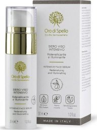 Intensyviai drėkinantis ir skaistinantis veido serumas Oro Di Spello Redensifying and Iluminating, 30 ml