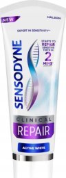 SENSODYNE_Clinical Repair Active White wybielająca pasta do zębów zapewniająca długotrwałą ulgę przy nadwrażliwości zębów 75ml