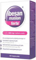 Ibesan Maślan Forte, 60 kapsułek