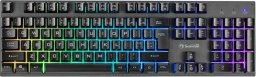 Marvo SOLDAT 20, Klawiatura CZ/SK, do gry, membranowa rodzaj przewodowa (USB), czarna, pod�wietlona