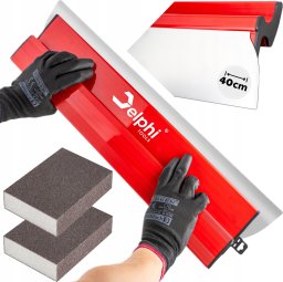 NÓŻ DO GŁADZI PIÓRO SZPACHLA 40cm WYMIENNE NIERDZEWNE OSTRZE LIZAK 0.3mm