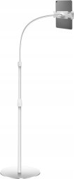 LogiLink Standfuß mit Schwanenhals für Mobilgeräte, silber geignet für 4.7" (11,94 cm) - 12.9" (32,77 cm) Smartphones - 1 Stück (AA0082A)