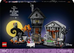 LEGO Ideas Disney: Miasteczko Halloween Tima Burtona (21351)