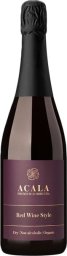 Organic fine sparkling fermented tea drink ACALA Premium Kombucha Red Wine Style, 750 ml