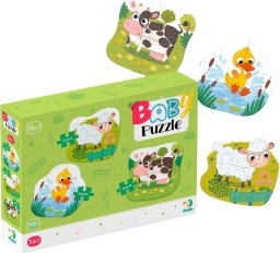 Dodo Puzzle 3w1 Wiejskie zwierzęta