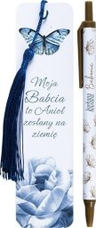 Zestaw na Dzień Babci zakładka i długopis