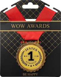 Medal prezentowy z napisem Numer 1