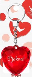 Brelok serce - Piękna!