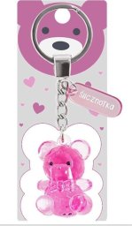 Brelok miś - Ślicznotka