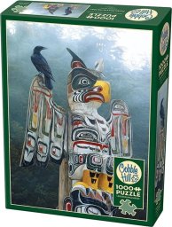 Cobble Hill Puzzle 1000 Totem of Native American inhabitants G3