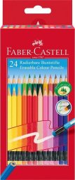 Kredki ołówkowe Classic Color z gumką 24szt