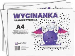 Wycinanka samoprzylepna A4 (10szt)