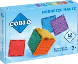 Klocki magnetyczne 12 płytek