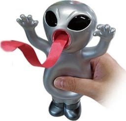 Ufoludek interaktywny Silly Alien srebrny