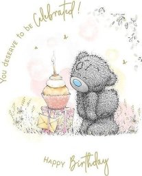 Kartka urodzinowa Your deserve to be celebrated