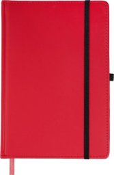 Notes A5 kratka czerwony EASY
