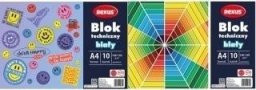 Beniamin Blok techniczny A4/10K biały
