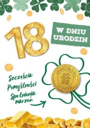 Karnet urodziny 18