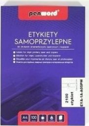 Etykiety samoprzylepne A4/100K 21x70x42,3mm