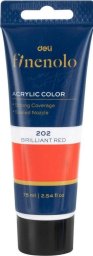 Farba akrylowa Finenolo 75ml czerwony DELI