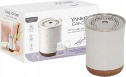 Yankee Candle Serene Air Zestaw startowy Odświeżacz z olejkiem Peaceful Lavender & Sea Salt Lavender & Sea Salt