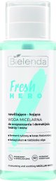 BIELENDA Fresh Hero Nawilżająco-kojąca woda micelarna do oczyszczania i demakijażu twarzy i oczu 400 ml