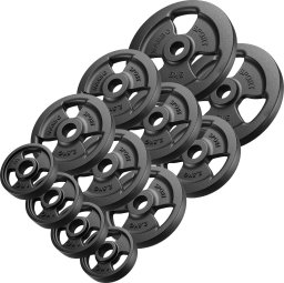 Marbo Sport Zestaw obciążeń żeliwnych kierownica 29 kg / 2 x 5 kg + 6 x 2,5 kg + 4 x 1 kg -