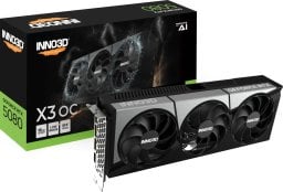 Karta graficzna Inno3D GeForce RTX 5080 X3 OC 16GB GDDR7 DLSS4 (N50803-16D7X-17603930)