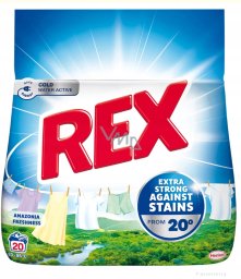 Rex Amazonia Freshness Uniwersalny proszek do prania, 1,1 kg