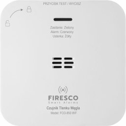 Czujnik czadu Firesco FCO-850 WF bateryjny Wifi Tuya