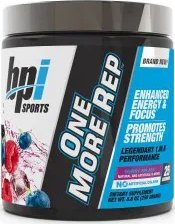 BPI Sports - Przedtreningówka, One More Rep, Raspberry Tea, Proszek 250g