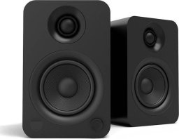 KANTO AUDIO POWERED SPEAKERS WITH BLUETOOTH® AND RCA INPUT - BLACK VINYL (INCL. TYPE C & G POWER CORDS)