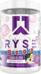 RYSE - Przedtreningówka, Loaded Pre V2, Bazooka Classic Grape, Proszek 450g