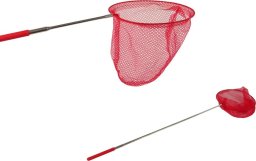 LeanToys Siatka Na Motyle Owady Składana Teleskopowa 85 cm Czerwona LEAN TOYS