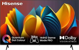 Hisense 100E7NQ PRO Telewizor 2,54 m (100") 4K Ultra HD Smart TV Wi-Fi Czarny 500 cd/m²