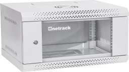 Szafa serwerowa wisząca RACK 19" 4U 400mm Netrack ECO-Line szara