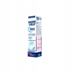 Zdrovit Zdrovit Magnum Chelat Max, 20 tabletek musujących