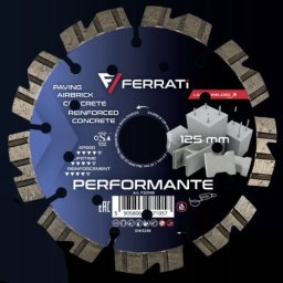 FERRATI TARCZA DIAMENTOWA TNĄCA PERFORMANTE  350 MM x 25,4 MM