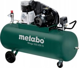 Sprężarka tłokowa Mega 520-200 D 3-fazowa Metabo