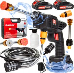 PRESSURE WASHER 21V WITH SUCTION 30BAR 2Ah MAR-POL