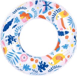 KÓŁKO DO PŁYWANIA 60CM 35011 - TRANSPARENTNE