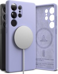 RINGKE SILICONE MAGNETIC MAGSAFE GALAXY S25 ULTRA LAVENDER